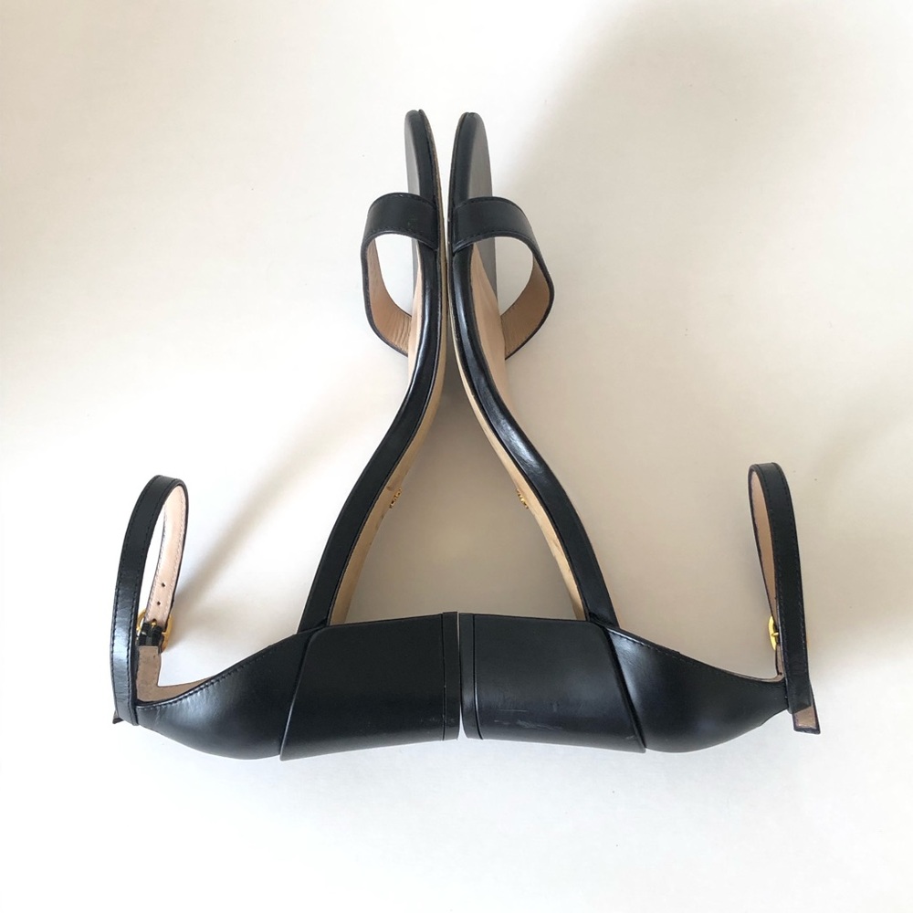 Stuart Weitzman Black Sandals - image 8